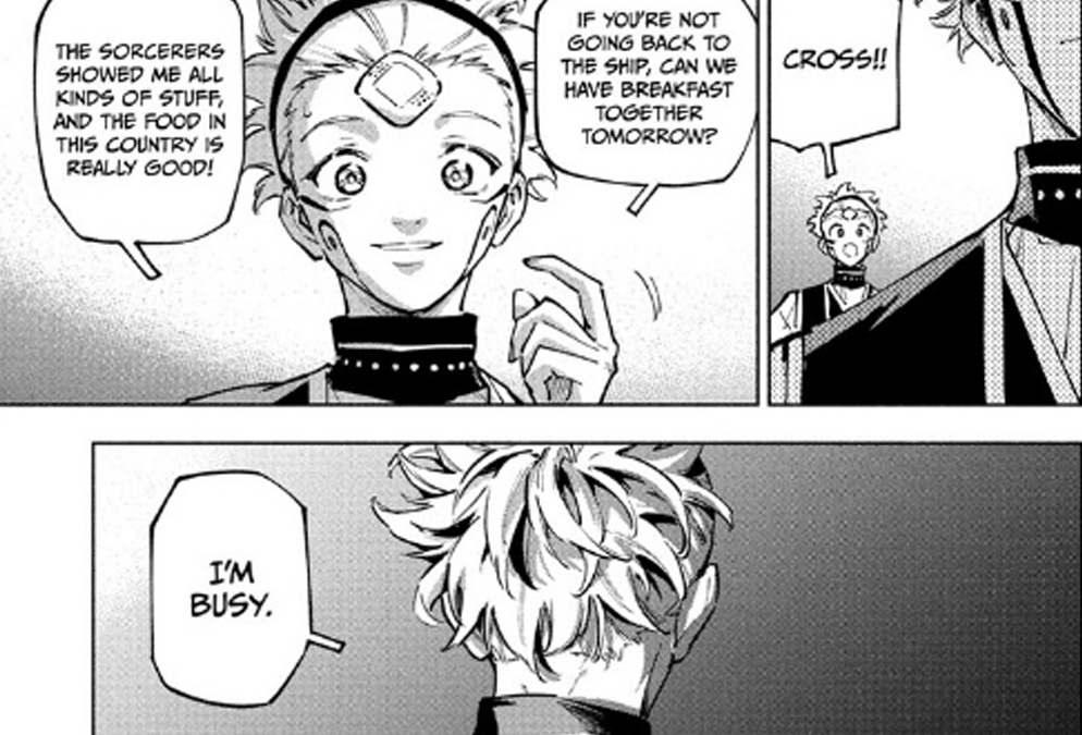 Maru and Cross in Jujutsu Kaisen Modulo Chapter 2