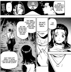 Yuka and Tsurugi in JJK Modulo Chapter 2