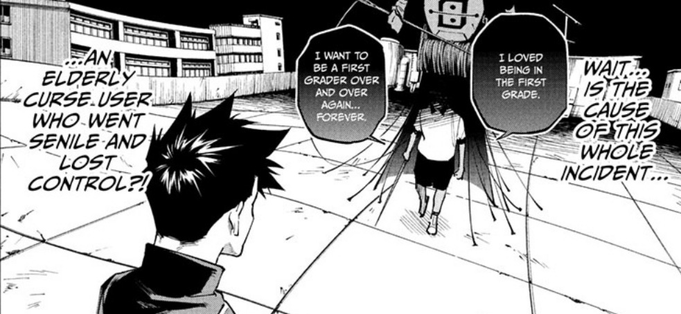 JJK Modulo's Tsurugi listening to Takeda talk about going to first grade forever