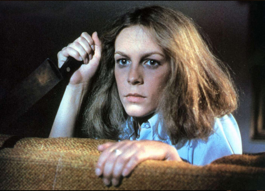 Jamie Lee Curtis as Laurie Strode in John Carpenter's Halloween