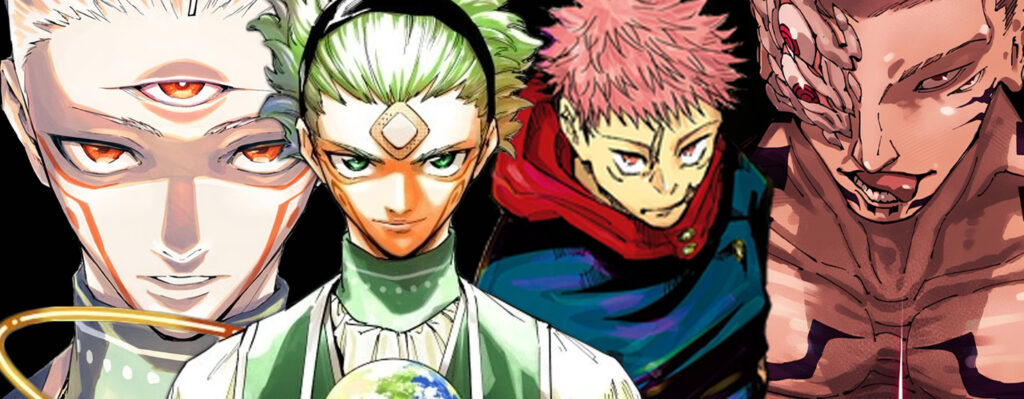 Jujutsu Kaisen Modulo Cross and Maru vs Yuji and Sukun