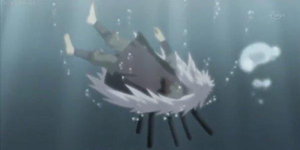 The tale of the Gallant Jiraiya sinking to his death in Naruto Shippuden