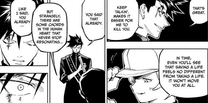 Tsurugi noticing Takeda's senility on JJK Modulo Chapter 5