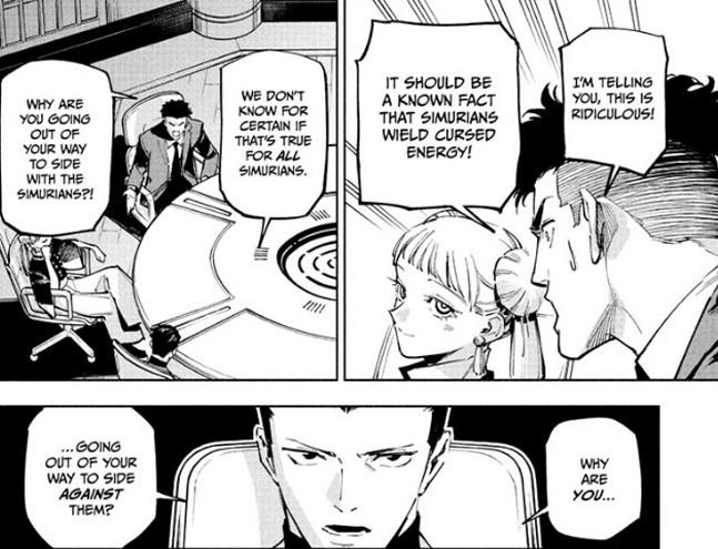 Jujutsu Kaisen Modulo Chapter 7 sorcer's council meeting