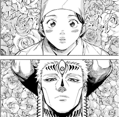 Kyoko Tomoe meets Dabura for the first time in Jujutsu Kaisen Modulo Chapter 11