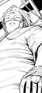 Cross in the hospital in Jujutsu Kaisen Modulo 13