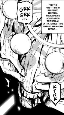 Mahoraga adapting Dabura's technique in Jujutsu Kaisen Modulo Chapter 15