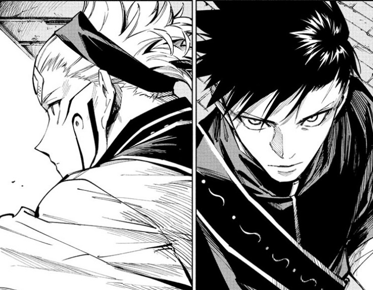 Maru and Tsurugi confront each other on the day of the duel in Jujutsu Kaisen Modulo