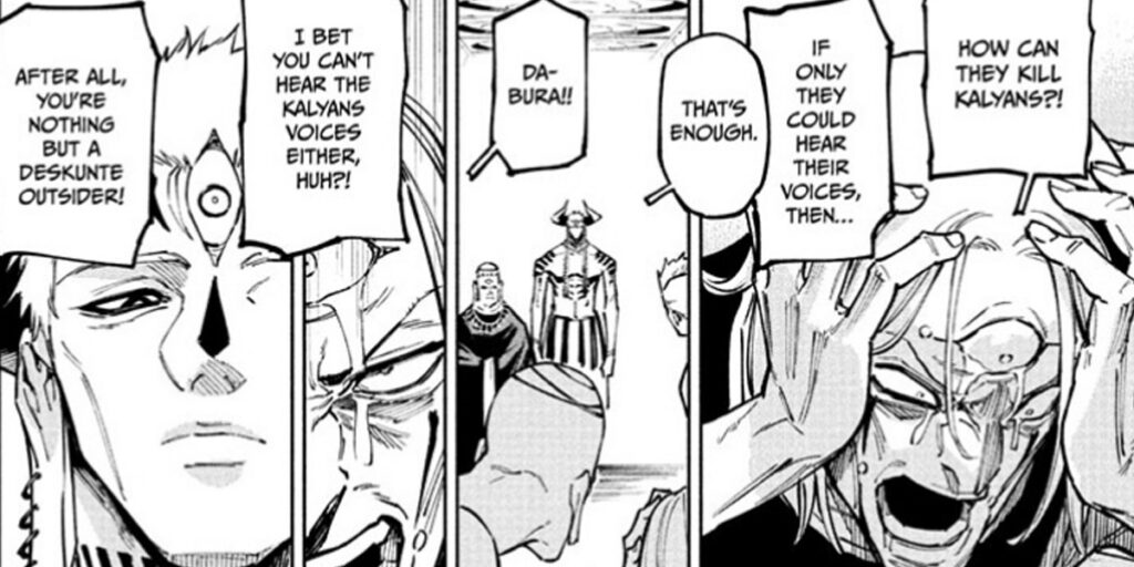 Osuki insulting Dabura in Jujutsu Kaisen Modulo 13