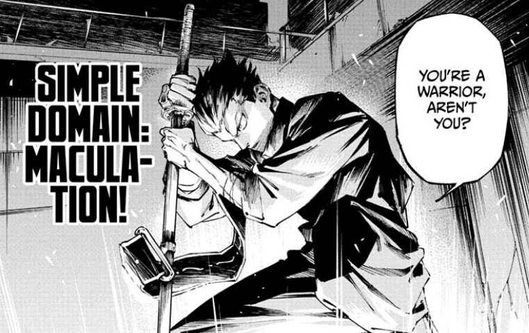 Tsurugi's simple domain in Jujutsu Kaisen Modulo Chapter 16