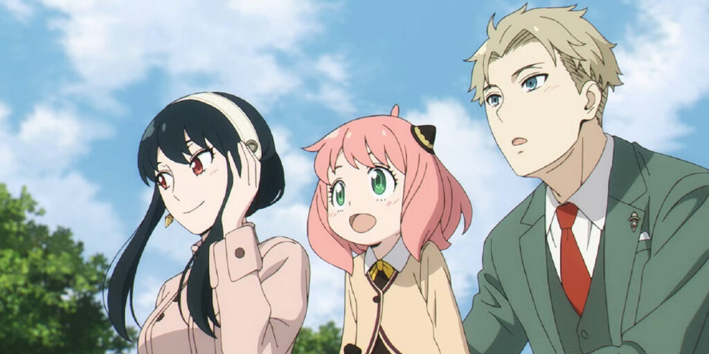 Yor, Anya and Loid Forger In Spy x Family Season 1