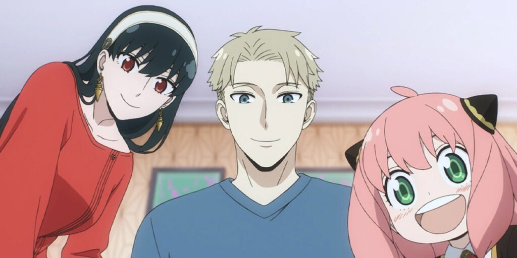 Yor, Loid and Anya Forger in Spy x Family Code White