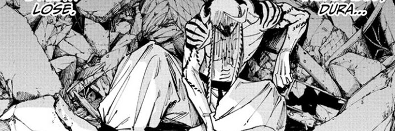 Dabura realizing he might actually lose in Jujutsu Kaisen Modulo