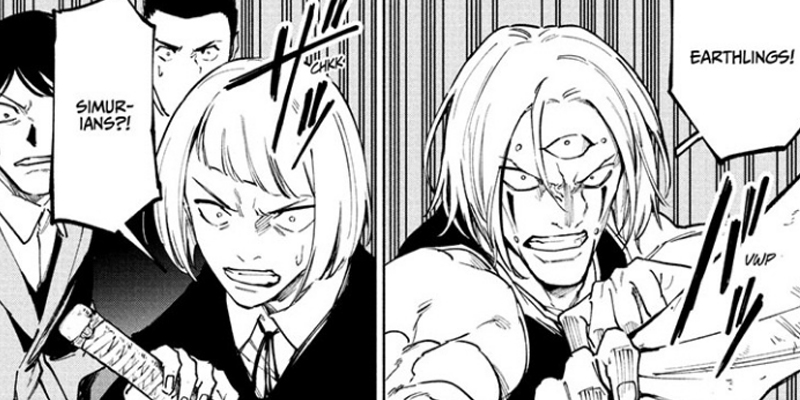 Jujutsu Kaisen Modulo's earthlings coming face to face with the Simurians