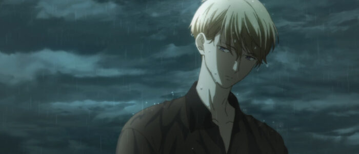 Shin standing in the rain Anyway, I'm Falling In Love With You Intro