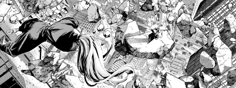 Tsurugi vs Maru in Jujutsu Kaisen Modulo Chapter 18