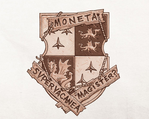 Beggar's Guild insignia in the Discworld TTRPG