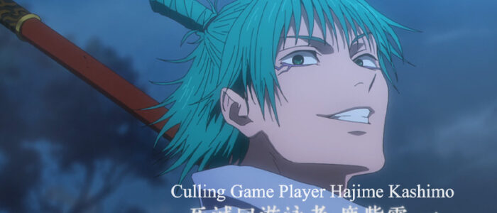 Jujutsu Kaisen Culling Game Player Hajime Kashimo