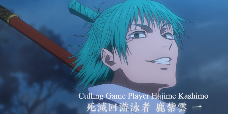 Jujutsu Kaisen Culling Game Player Hajime Kashimo