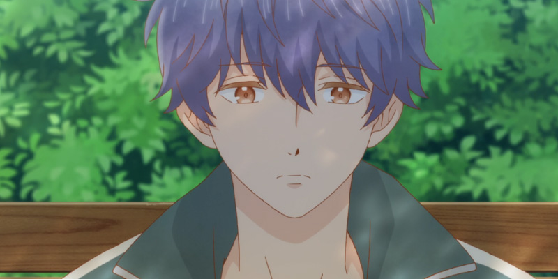 Kizuki depressed on a park bench in Anyway I'm Falling In Love With You