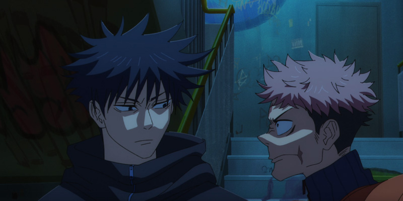 Megumi tells Yuji to Shut up in Jujutsu Kaisen Season 3 Episode 7