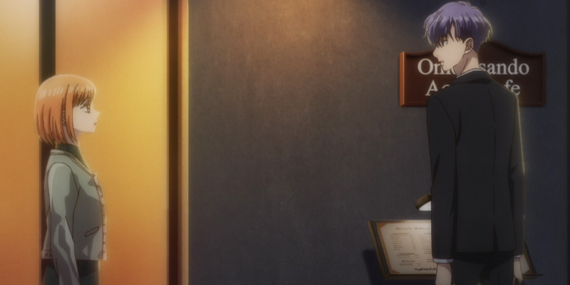 Mizuho and Kizuki run into each other in Anyway I'm Falling In Love With You