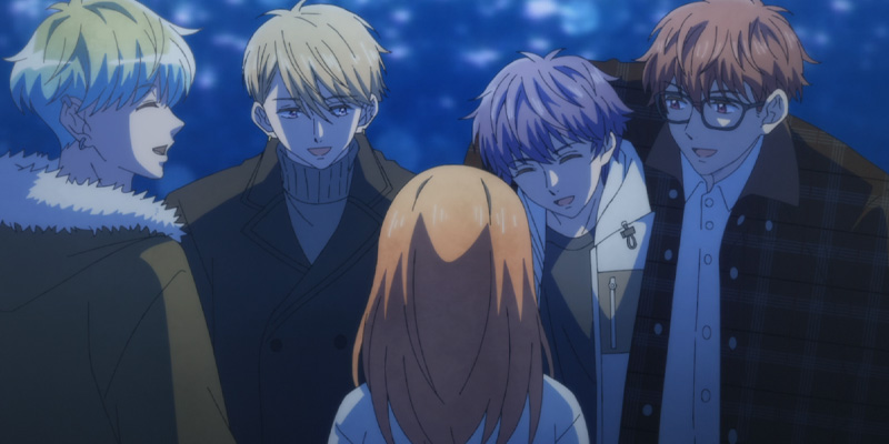 Mizuho and her friends in Anyway I'm Falling In Love With You