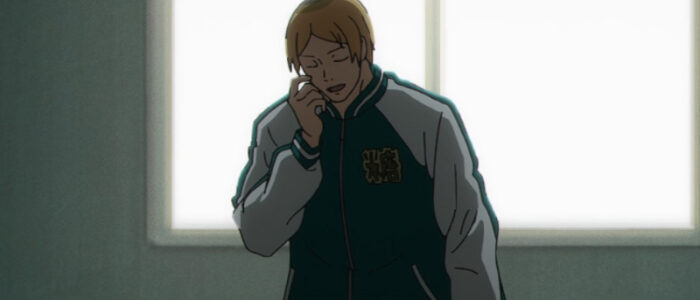 Rin Amai talking to Yuji itadori in Jujutsu Kaisen Season 3 Episode 7