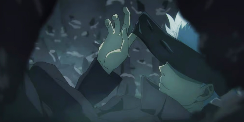 Gojo Satoru inside the prison realm in Jujutsu Kaisen Season 2