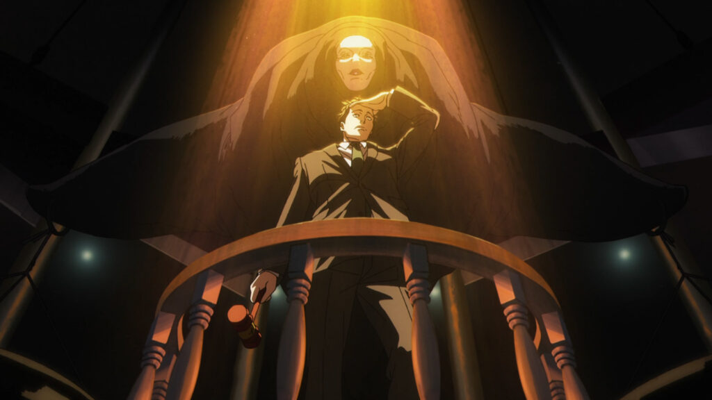 Hiromi Higuruma and Judgeman in Deadly Sentencing Jujutsu Kaisen Season 3