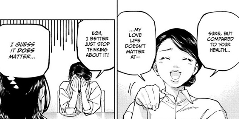 Kyoko Tomoe lamenting Dabura leaving in Jujutsu Kaisen Modulo 25