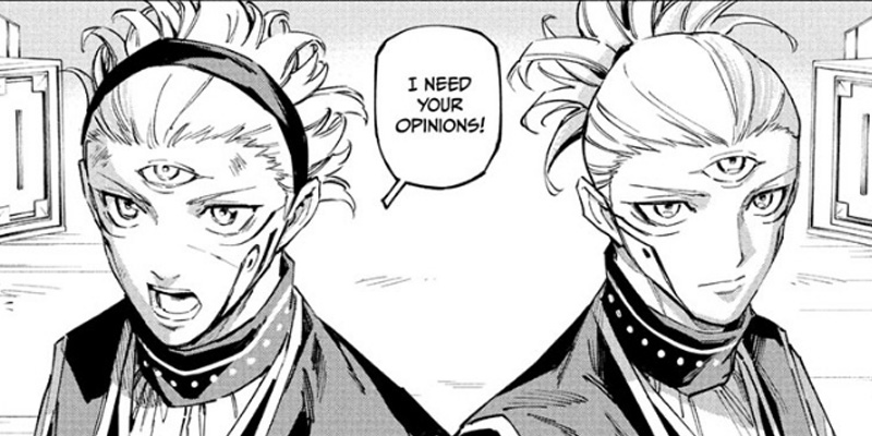 Maru and Cross asking for help regarding the Kalyans in Jujutsu Kaisen Modulo