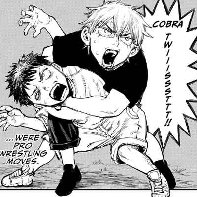 Ouga Shirokiba at age 9 in Alien Headbutt